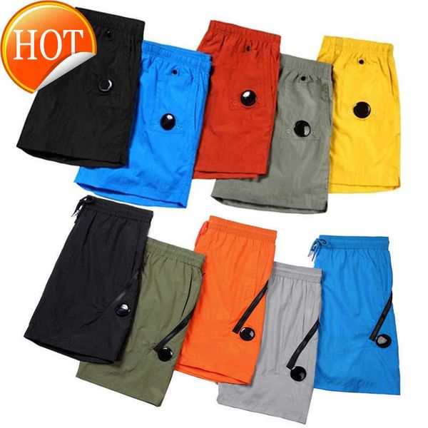 

men's and women's cp shorts summer outdoor casual sports nylon loose capris casual beach shorts, White;black