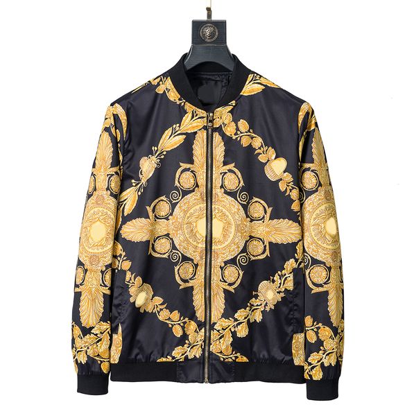 

men's casual jacket slim tiger jackets winter and autumn quality jacket men long sleeve designer coats plus m-xxxl88, Black;brown