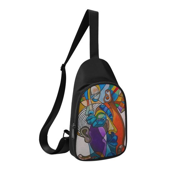 

diy custom men's chest bags women's shoulder bags chest bags cartoonish beautiful production of personalized exclusive custom coup