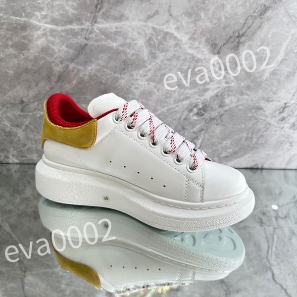 

2023 new luxurys designers men casual shoes leather sneaker women's transparent sole sneakers platform trainers size 35-46 xsd221101, Black