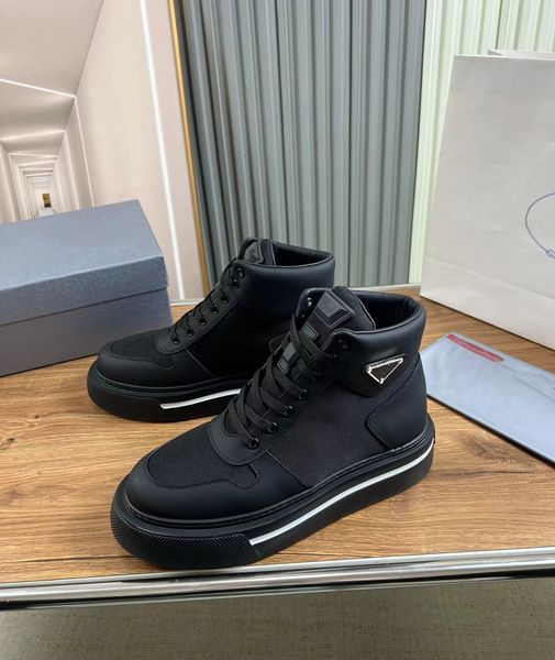 

luxury downtown men sneakers shoes chunky light rubber sole runner sports typical techwear excellent skateboard walking discount footwear, Black