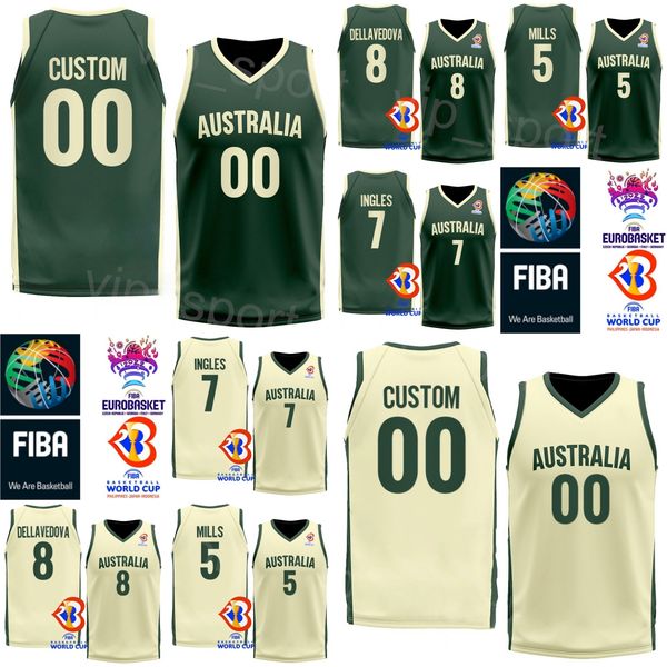 

printed 2023 world cup basketball australia 2 matisse thybulle jerseys 26 duop reath ben simmons 25 6 andrew bogut 8 matthew dellavedova 6 j, Black;red