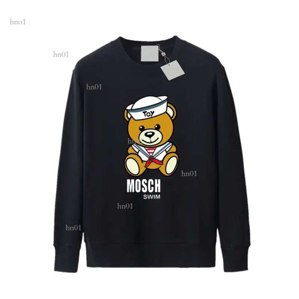 

men's designers hoodies bear sweatshirt hoodie sweatshirt print 2023ss sweater sports couple fashion pullover shirt round neck952, Black;brown