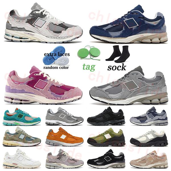 

2023 designer 2002r casual fashion shoes outdoor sports protection pack pink protection pack grey water be the guide 2002 r mens women luxur