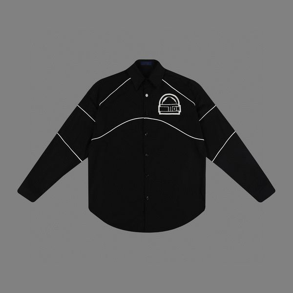 

men's plus tees & polos round neck embroidered and printed polar style summer wear with street pure cotton t-shirts 70002, Black