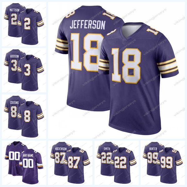 

justin jefferson football jersey minnesotas addison dalvin cook harrison smith kirk cousins danielle hunter randy moss lewis cine t.j. hocke, Black;red