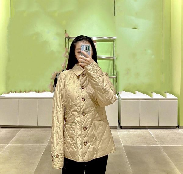 

Women's Down Parkas High-end custom luxury ladies men's down jacket European top designer handmade white goose s fashion slim model size: S--L B KGLD, Khaki