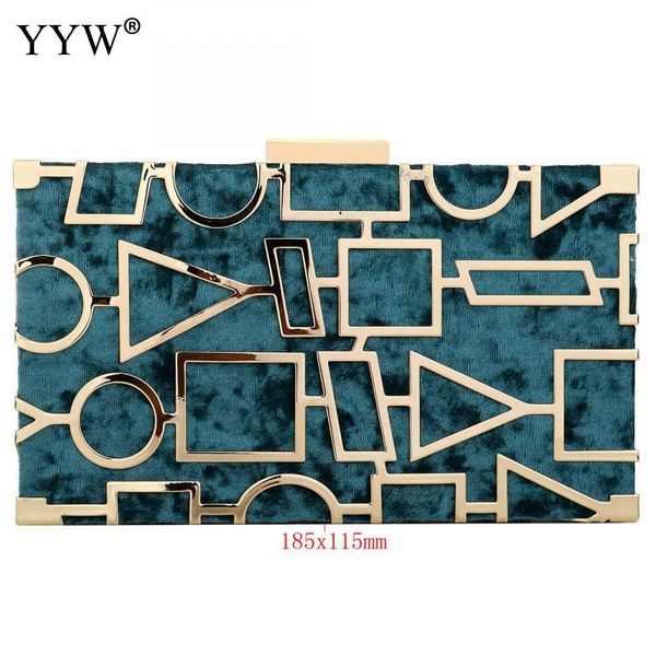 

evening bags geometric clutch for women bag female famous fashion elegant purse wallet chain shoulder box clutches 230901