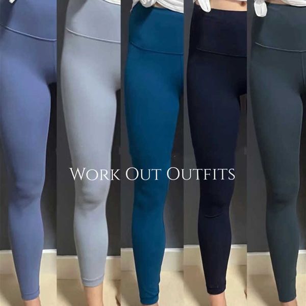 

yoga lu lu lemon fitness running street align women pants sports high waist stretch trousers training nine pant leggings skinny running gry
