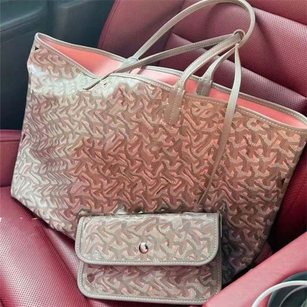 

2023 fashion brand womens shoulder bag totes luxurys beach shopping bag handbag tote wallets card holder quality cross body totes key cards