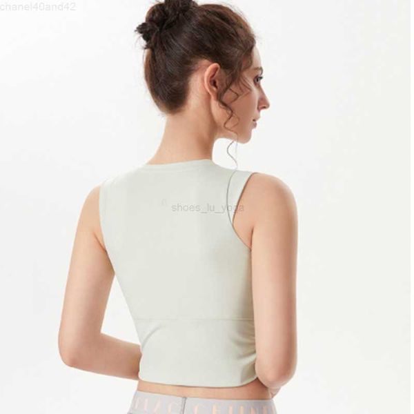

ll yoga 2022 new lu-07 lu align women's yoga wear fitness underwear outdoor running elastic shockproof beautiful back yoga mat sports b