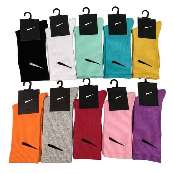 

designer new fashion socks funny socks mens socks wholesale socks men's women stockings pure cotton sport sockings letter print, Black