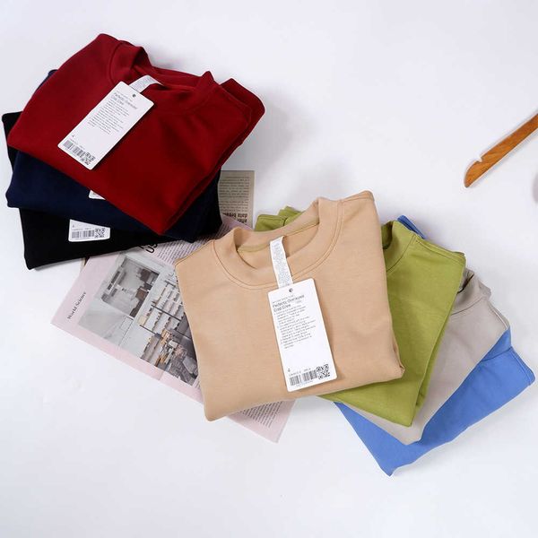 

sport lu lu women seamless yoga training exercise athleticswear sweatshirt loose shirt fitness gym casual comfortable clothing long sleeved