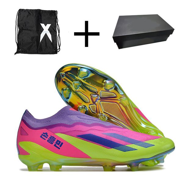 

soccer shoes x crazyfast.1 laceless fg x series fully knitted fg football shoes