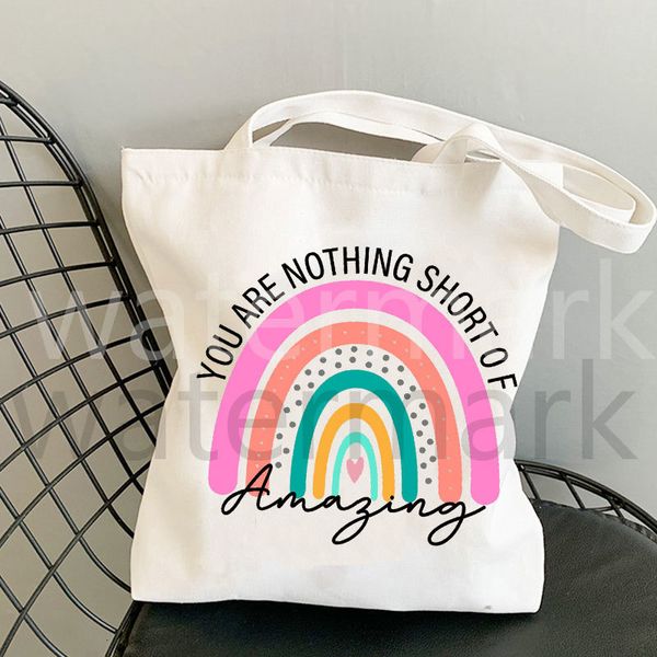 

shopping bags teacher appreciation gift bag thank you for helping me grow personalize tote shopper 230901