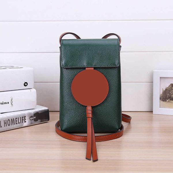 

leather designer phone bag women crossbody messenger bag fashion vertical versatile shoulder phone bag mini bag 230524