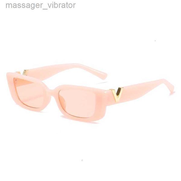 

2023 new style square sunglasses fashion v-shaped net red same style glasses personality ins trend women lh9j 2 s7e9 1 s43m, White;black