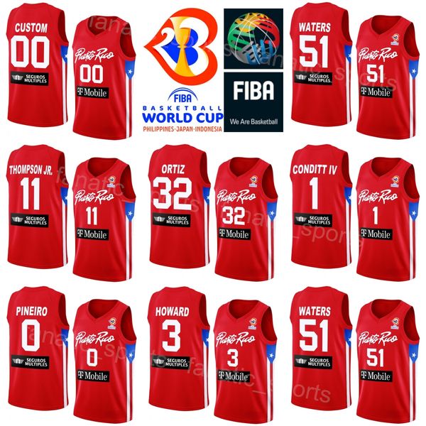 

print 2023 world cup 00 john holland jerseys puerto rico basketball 12 aleem ford 41 arnaldo toro barea 3 howard 32 chriser ortiz 11 stephen, Black