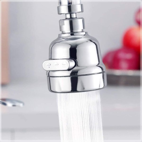 

yuexuan 360 degree universal swivel faucet kitchen sink aerator water saving faucet with gasket faucet replacement part kitchen bathroom 3 spray modes adjustment