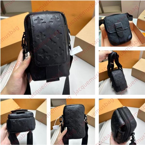 

double phone pouch bag designer men mobile phone bags s-lock vertical luxurys shoulder crossbody wallet hobo purses mens 5a messenger satche
