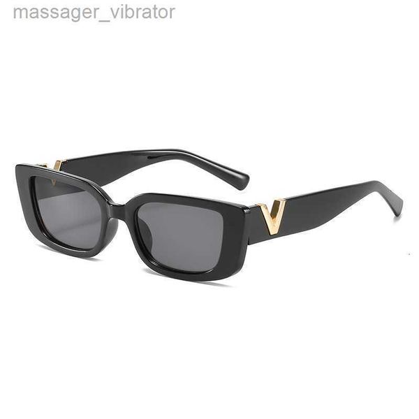 

square new style sunglasses 2023 fashion v-shaped net red same style glasses personality ins trend women lh9j 2 s7e9 rth3, White;black