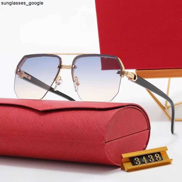 

2023 new classic polarized sunglasses womens men oversized frame eyeglass protective eyewear glasses uv400 lens sun glass with box and acces, White;black