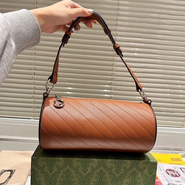 

luxury designer classic blondie women crossbody bags fashion adjustable shoulder strap bag classic interlocking zipper genuine leather messe