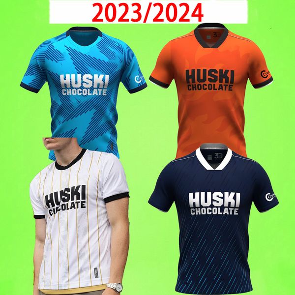 

millwall 2023 2024 soccer jerseys 23 24 football shirt home away blue white gk goalkeeper training uniform flemming mitchell nisbet bardahaw, Black;yellow