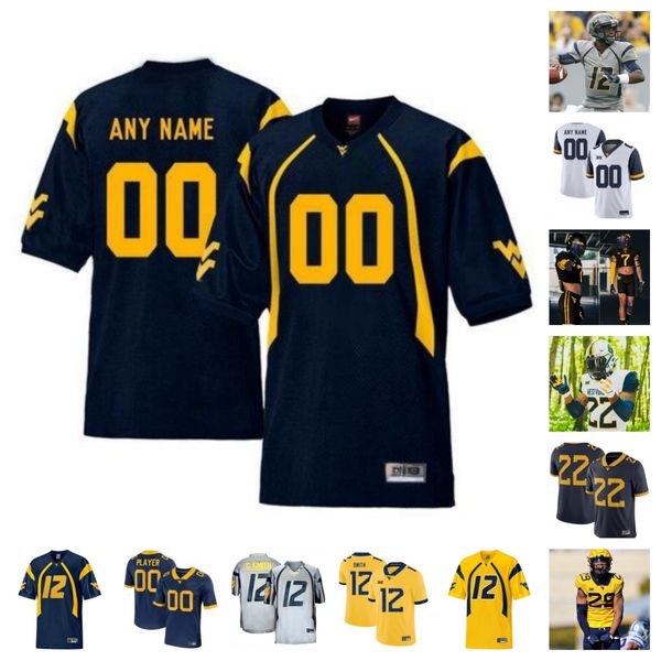 

west virginia mountaineers football jersey 95 zachariah keith 44 oryend fisher 56 sullivan weidman 71 maurice hamilton 1 jeremiah aaron 2 bu, Black