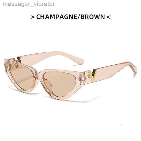 

personalized zebra hip hop new sunglasses fashion narrow rim cat eyes sunglasses fashion small frame glasses l8t7 5s3z, White;black
