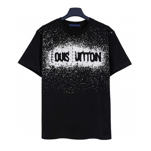 

men's plus tees & polos round t-shirts neck embroidered and printed polar style summer wear with street pure cotton ewr1, Black;brown