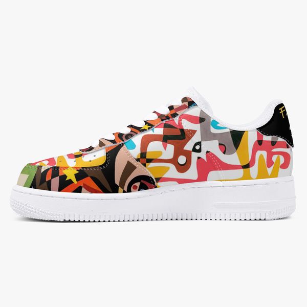 

diy shoes one for men women platform casual sneaker personalized text with black cool style trainers outdoor shoes cartoon versatile 9283