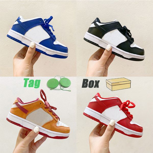 

chunky kids shoes toddlers panda lows boys girls white black triple pink baby kermit childrens university blue with box sneakers trainers in