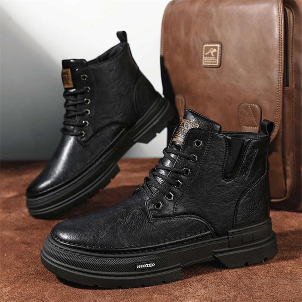 

tianxia shoe store 5309- autumn and winter new martin boots, leather boots, work clothes shoes - batch 45