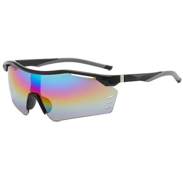 

europe and the united states new riding glasses men and women outdoor sports dazzling sunglasses personality fashion windproof sunglasses wh, White;black