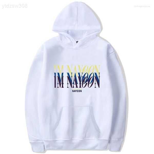 

women's hoodies twice im nayeon kpop fans pullovers streetwear korean style fashion oversized sweatshirts for men womenmsny, Black