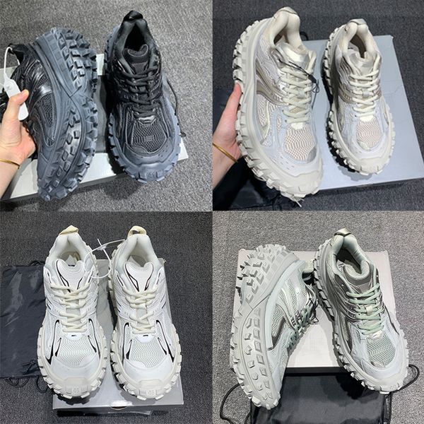 

light beige defender mens casual sneakers shoes rubber platform tire shoe sneakers women comfort nylon sports khaki black army green sneaker, White;red