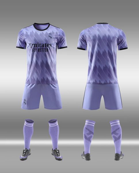 

23/24 bellingham vini jr soccer jerseys mbappe tchoueni 2023 2024 football shirt real madrids camavinga rodrygo modric camisetas men kids ki, Black;yellow