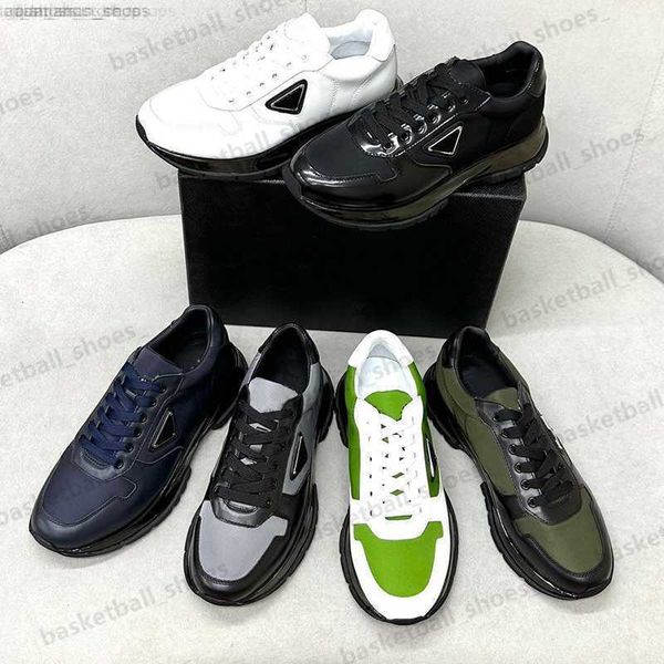 

2023 air cushion shock absorbing sock shoes prax 01 men's re-nylon technical fabric walking famous rubber sneakers lug sole party weddi, Black