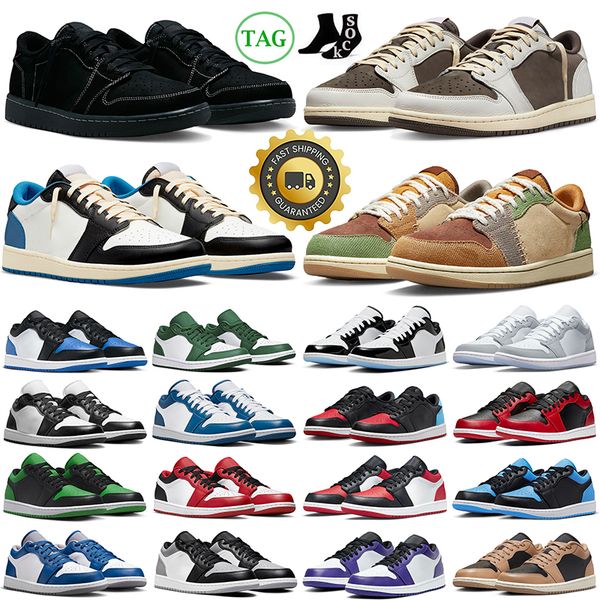 

jumpman 1 1s basketball shoes for men women reverse mocha olive black phantom military blue panda mens womens outdoor sneakers sports traine