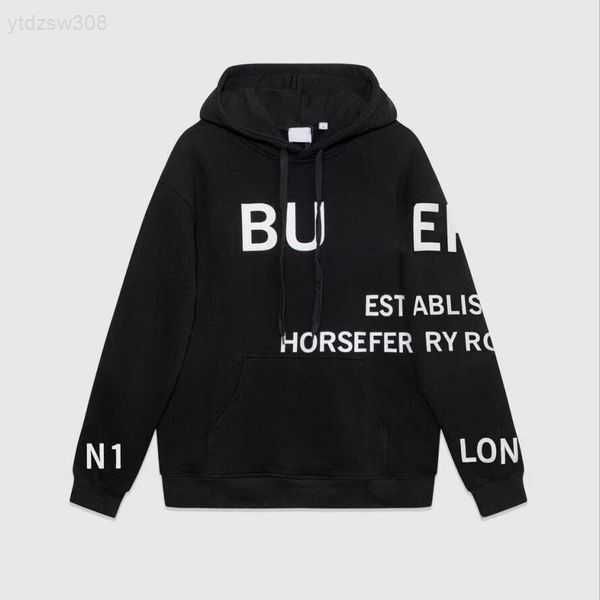 

designers mens hoodies women letter hoodie street autumn winter hooded pullover fashion sweatshirts loose hooded jumper clothing size s-2xl, Black