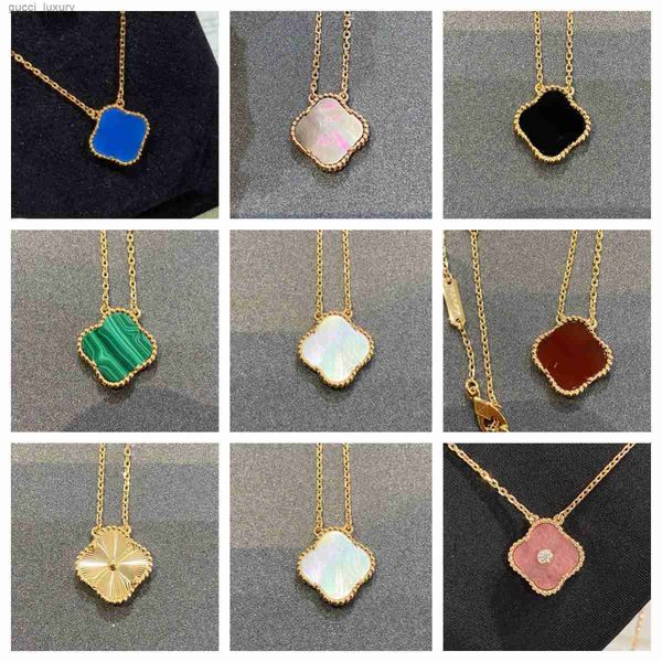 

designer jewelry four clover necklace designer necklace highly quality 18kgold necklace valentine day mother's day for girlfriend with, Silver