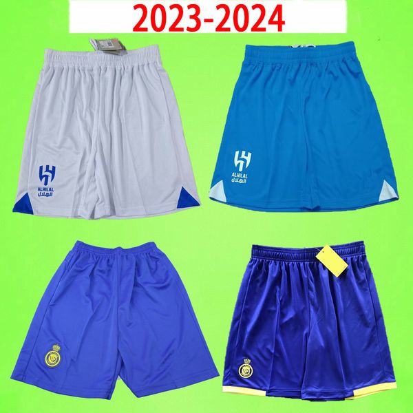 

ronaldo neymar jr benzema 23 24 al hilal nassr fc soccer shorts ittihad home away third mane fotana neves konan kante al-ittihad 2023 2024 f, Black;red