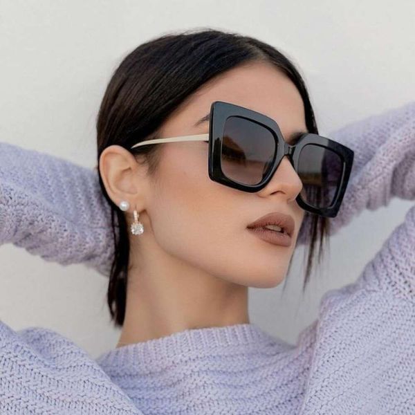 

large framed square sunglasses pearl fashion women trendy, White;black