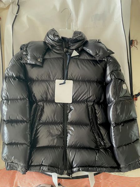 

winter puffer jacket mens down jacket men woman thickening warm coat fashion men's clothing outdoor jackets designer womans coats s-2xl, Black