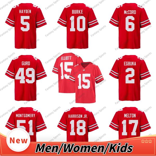 

ohio state buckeyes marvin harrison jr jersey football mccord stroud 7 haskins jr smith-njigba kyle mccord elliott bosa justin fields burke, Black