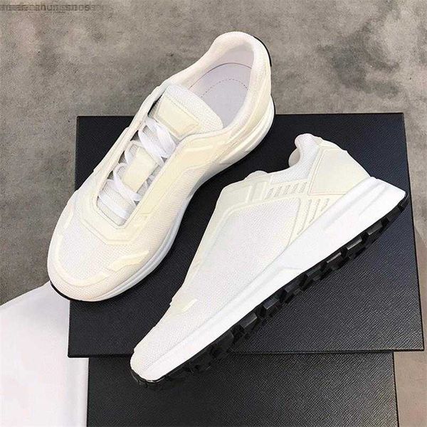 

2022 mens prax 01 nylon sneakers designer casual shoes fabric rubber mesh trainer luxury outdoor runner trainers with box large size 38-46 n, Black
