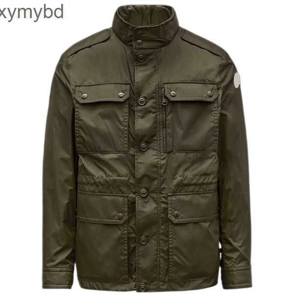 

4 pockets cargo men jacket transportation hide cap windproof jackets brand designer windbreaker arm nfc badge men jackets aaa quality coat s, Black;brown