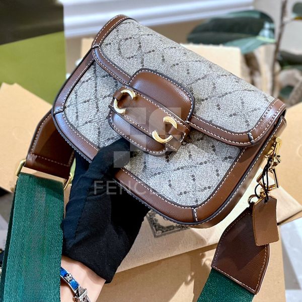 

horsebit bag shoulder bag crossbody bag designer women bag chain strap mini fashion classic style pochette handbag handbags denim