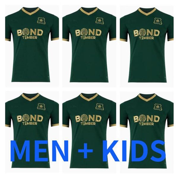 

23 24 plymouth argyle soccer jerseys home pleguezuelo hayden gibson ennis mayor wright edwards mumba 2023 away jersey football shirts man ki, Black;yellow